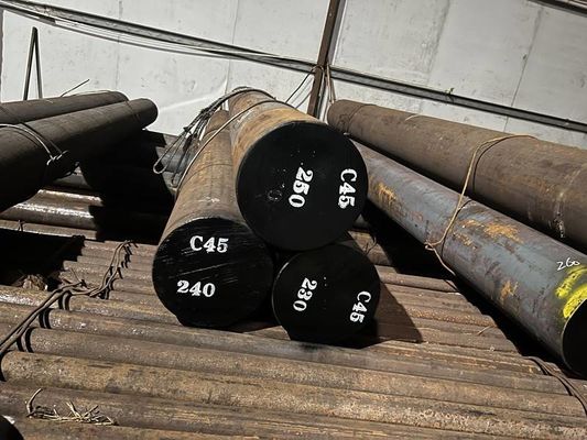 C45 S45C Kekuatan High Impact Alloy Tool Steel Oil quenching Pengolahan panas vakum