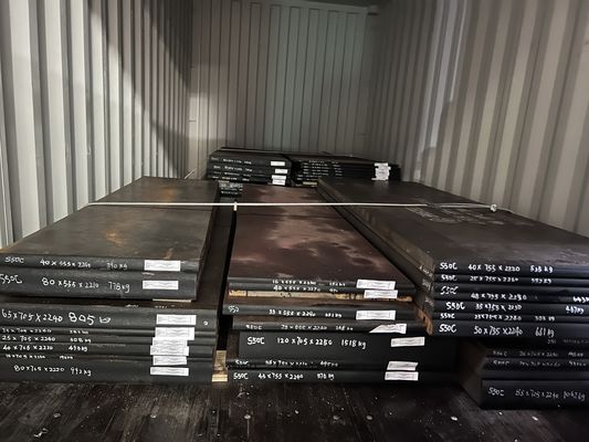 1.2312 mudah pengolahan plastik cetakan pelat baja paduan pelat baja