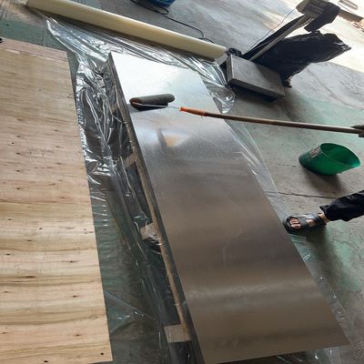 1.2312 mudah pengolahan plastik cetakan pelat baja paduan pelat baja