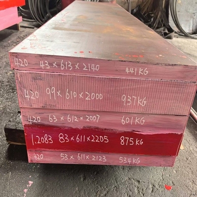50mm D3 Cold Work Die Tool Milled Steel Plate 1.2080 / Cr12