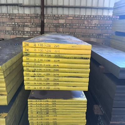 P20 Pengolahan panas Baja cetakan yang dipanaskan/dipanaskan untuk produksi khusus