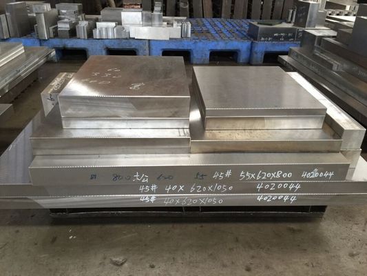 Kekerasan Plat Baja Cetakan P20 NI Polising Tinggi 32-38HRC